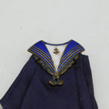 Early 20th Century Masonic Ceremonial Sash Brooch Enamel Gilt Metal Antique