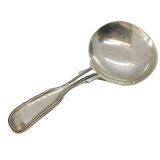 Victorian Sterling Silver Fiddle Pattern Tea Caddy Spoon Antique 1859 London
