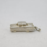 Sterling Silver Motor Car Charm Pendant Vintage c1970