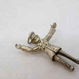 Sterling Silver Traffic Policeman Charm Pendant Vintage c1970