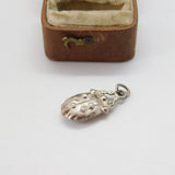 Sterling Silver Scottish Kilt Bag Charm Pendant Vintage c1970