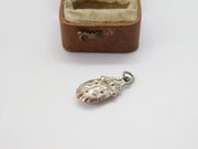 Sterling Silver Scottish Kilt Bag Charm Pendant Vintage c1970