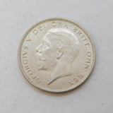 King George V .500 Silver Half Crown Coin Antique 1936 Very Fine Condition