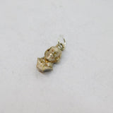 Sterling Silver William Shakespeare Bust Charm Pendant Vintage c1970