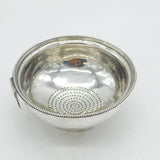 George III Sterling Silver Wine Funnel Strainer Antique 1787 London
