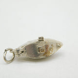 Sterling Silver Noah's Arc Opening Nuvo Charm Pendant Vintage c1970