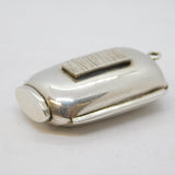Victorian Sterling Silver Novelty Sliding Vesta Case Antique 1887 London