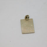 Sterling Silver 'Pisces' Horoscope Sign Symbol Two Fish Pendant Vintage c1970