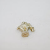 Sterling Silver Circus Elephant Charm Pendant Vintage c1970