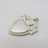 Sterling Silver Sporting Fob Medal Antique 1929 Chester Art Deco