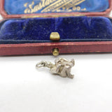 Sterling Silver Aquarius Zodiac Star Sign Charm Pendant Vintage c1970