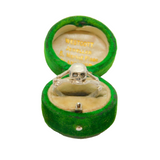 Sterling Silver Skull Biker Style Studio Dress Ring Modern c1990 Size P