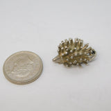 Sterling Silver Hedgehog Charm Pendant Vintage c1970
