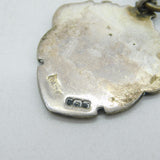Sterling Silver & Enamel Ancient Order of Foresters Fob Medal Antique Birmingham