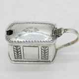Liberty & Co. Art Deco Sterling Silver Mustard Pot Antique 1933 Birmingham