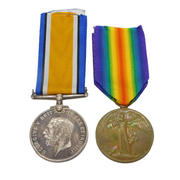 WWI British Army Service Medal Group 'DVR J Kampshall' South African Antique