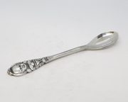 Dutch Silver Plated Christening Child's Spoon Antique 1947 Art Deco