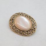 Sterling Silver Kit Heath Celtic Design Shell Studio Brooch Pin Vintage c1990