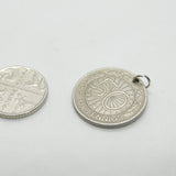 Silver 50 Reichspfennig Weimar Republic German Coin Charm Antique 1931 Deco