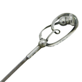 Edwardian Sterling Silver & Mother of Pearl Thistle Form Hat Pin Antique c1910s