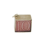 Sterling Silver In Case Of Emergency Charm Pendant Vintage c1970s