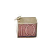 Sterling Silver In Case Of Emergency Charm Pendant Vintage c1970s