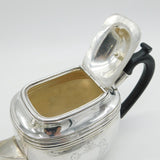 18th Century Scottish Provincial Aberdeen Sterling Silver Teapot Antique c1790s