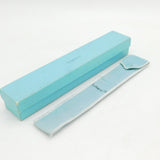 Tiffany & Co. Blue Card Long Form Jewellery Box & Pouch Vintage c1950