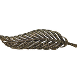 Shipton & Co Scottish Sterling Silver & Marcasite Fern Leaf Brooch Antique