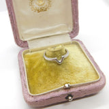 Sterling Silver Stacking Ring Vintage c1970 Size L 1/2