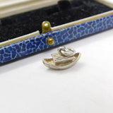 Sterling Silver Noah's Arc Ship Charm Pendant Vintage c1970