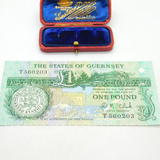 Mint Condition States Of Guernsey £1 Bank Note c1985 Perfect Uncirculated