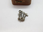 Sterling Silver Scottish Bagpipes Charm Pendant Vintage c1970