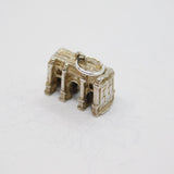 Sterling Silver Marble Arch Charm Pendant Vintage c1970