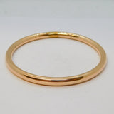 Victorian Rolled Gold Cuff Bangle Bracelet Antique c1880s