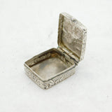 Sterling Silver Reynold's Angels Pill Box Vintage c1990s Birmingham