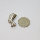 Sterling Silver Nefertiti Charm Pendant Vintage c1970
