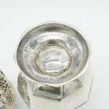 Queen Anne Britannia Silver Heraldic Caster Antique 1705 London Charles Adam