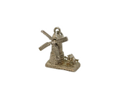 Sterling Silver Windmill Charm Pendant Vintage c1970