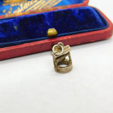Sterling Silver Fun Wishing Well Charm Pendant Vintage c1970