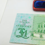 Mint Condition States Of Guernsey £1 Bank Note c1985 Perfect Uncirculated
