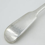 Paul Storr Sterling Silver Fiddle Pattern Tablespoon Antique 1817 London