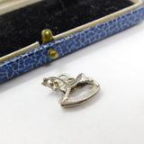 Sterling Silver Rocking Horse Charm Pendant Vintage c1970