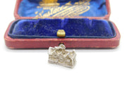 Sterling Silver Countryside Cottage Charm Pendant Vintage c1970