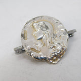 Edwardian Sterling Silver Art Nouveau Fairy Brooch Antique 1902 Birmingham