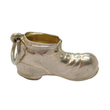 Sterling Silver Old Boot Charm Pendant Vintage c1970