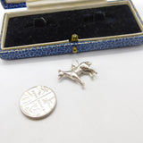 Sterling Silver Model Horse Charm Pendant Vintage c1970