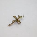 Sterling Silver Palm Tree Charm Pendant Vintage c1970