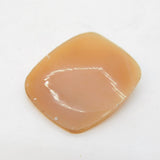 19th Century Carved Shell Female Profile Cameo Plaque Antique c1880s