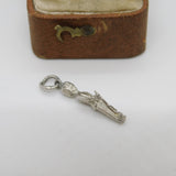 Sterling Silver Soldier or Guard Charm Pendant Vintage c1970
